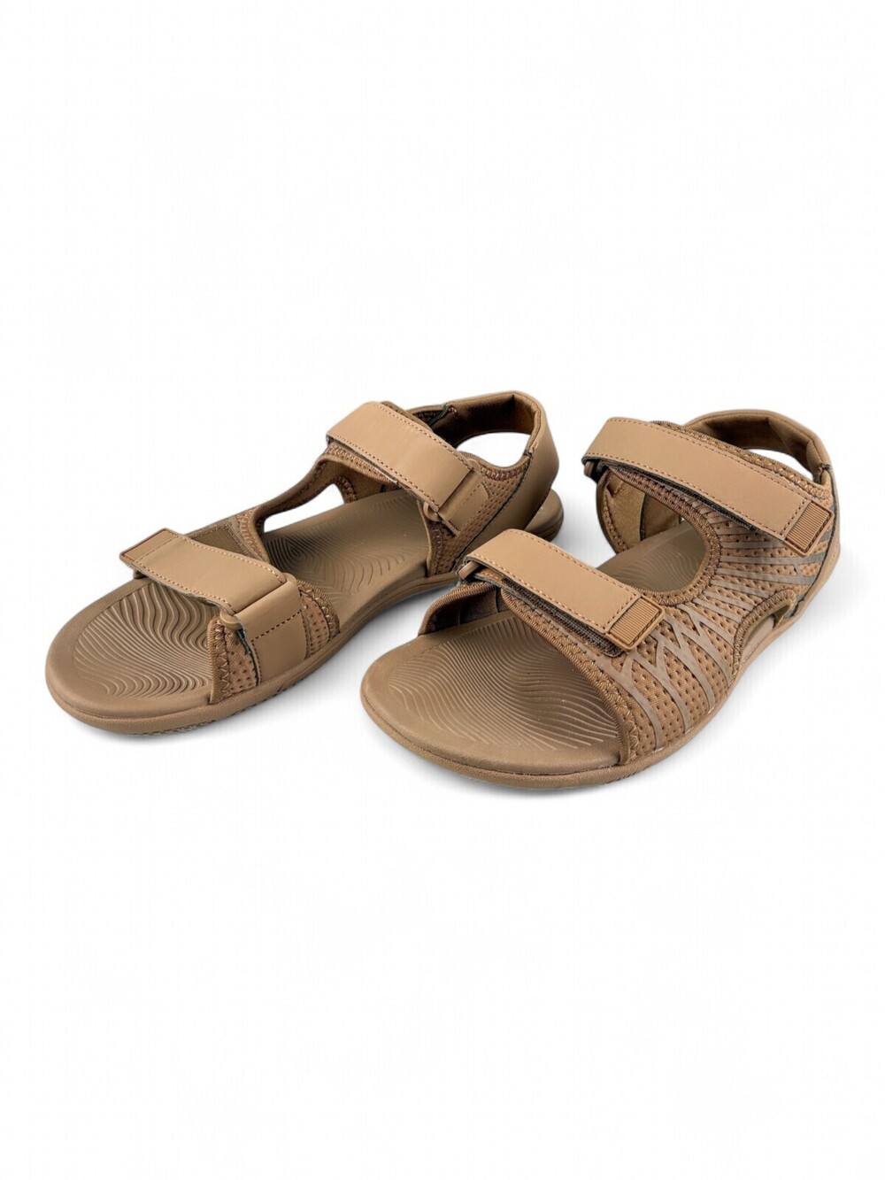 Hike Footwear Women's Brown Velcro Sport Sandals Sz 9